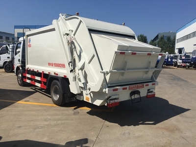 东风3方压缩垃圾车及福田垃圾车价格与物流解析