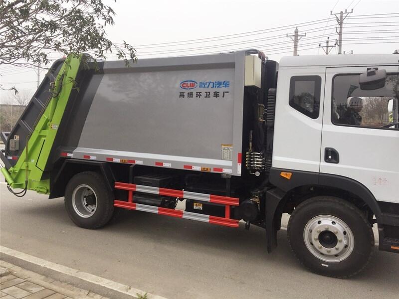 林芝地区购买12方垃圾压缩车 程力集团垃圾车助力环卫升级